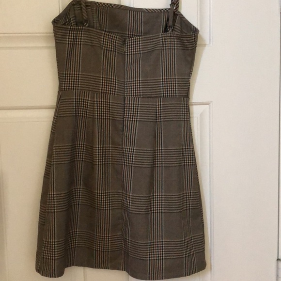 UO Mini Dress Size S - plaid zip up back. - Picture 6 of 11